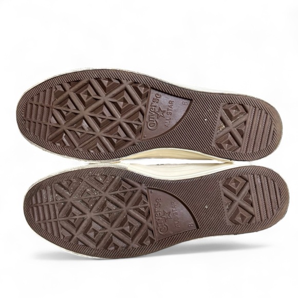 Comme des Garcon CDG Converse Chuck Taylor All-Star Low White Mens 8, Womens 10 - Picture 7 of 12